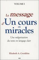 Couverture du livre « Le message d'