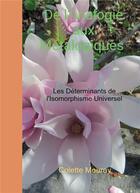 Couverture du livre « De l'analogie aux métalogiques : les déterminants de l'isomorphisme universel » de Colette Mourey aux éditions Bookelis