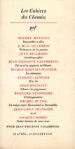 Couverture du livre « Les Cahiers Du Chemin 9 (15 Avril-15 Juillet 1970) » de Collectifs Gallimard aux éditions Gallimard