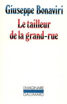 Couverture du livre « Le tailleur de la grand-rue » de Giuseppe Bonaviri aux éditions Gallimard