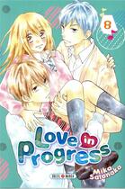 Couverture du livre « Love in progress Tome 8 » de Mika Satonaka aux éditions Soleil