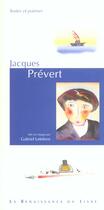 Couverture du livre « Jacques prevert » de Gabriel Levebvre aux éditions Renaissance Du Livre