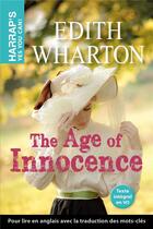 Couverture du livre « The age of innocence » de Edith Wharton aux éditions Harrap's