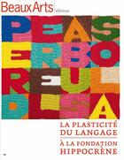 Couverture du livre « La plasticité du langage à la fondation Hippocrène » de  aux éditions Beaux Arts Editions