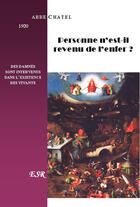 Couverture du livre « Personne n'est-il revenu de l'enfer ? (1920) » de F. Chatel aux éditions Saint-remi