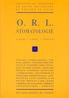 Couverture du livre « Orl stomatologie » de Molina/Sauz/Ros aux éditions Heures De France