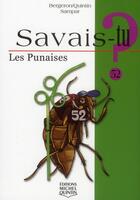 Couverture du livre « Savais-tu ? t.52 ; les punaises » de Alain M. Bergeron aux éditions Michel Quintin
