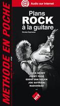 Couverture du livre « Plans rock à la guitare » de Nicolas Espinasse aux éditions Hit Diffusion