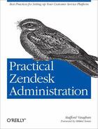 Couverture du livre « Practical Zendesk Administration » de Stafford Vaughan aux éditions O'reilly Media