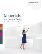 Couverture du livre « Materials and interior design » de Farrelly Lorraine/Br aux éditions Laurence King