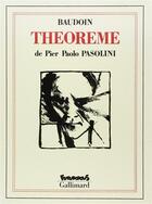 Couverture du livre « Theoreme » de Pier Paolo Pasolini et Baudouin aux éditions Futuropolis