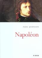 Couverture du livre « Napoleon » de Johnson P aux éditions Fides
