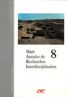 Couverture du livre « Mari ; Annales De Recherches Interdisciplinaires 8 » de Jean-Claude Margueron aux éditions Erc
