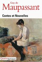 Couverture du livre « Nouvelles et contes » de Guy de Maupassant aux éditions Gallimard