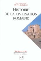 Couverture du livre « Histoire de la civilisation romaine » de Herve Inglebert aux éditions Puf