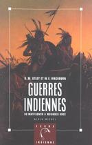 Couverture du livre « Guerres indiennes - du mayflower a wounded knee » de Washburn/Utley aux éditions Albin Michel