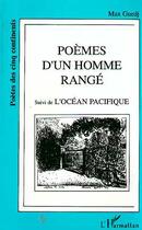 Couverture du livre « Poèmes d'un homme rangé ; l'océan pacifique » de Max Guedj aux éditions Editions L'harmattan