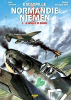 Couverture du livre « Escadrille Normandie-Niemen t.3 ; la bataille de Koursk » de Mark Jennison aux éditions Zephyr