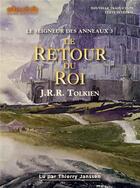 Couverture du livre « Le seigneur des anneaux 3 - le retour du roi » de J.R.R. Tolkien aux éditions Audiolib