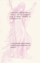 Couverture du livre « Ecrits sur l art » de Moreau/Cooke aux éditions Fata Morgana