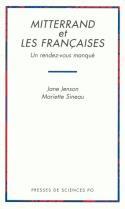 Couverture du livre « Mitterrand et les francaises un rendez-vous manque » de Jenson/Sineau aux éditions Presses De Sciences Po