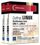 Couverture du livre « Coffret Linux ; préparation aux certifications LPIC-1 et LPIC-2 » de Sebastien Rohaut et Sebastien Bobillier aux éditions Eni