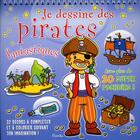 Couverture du livre « Je dessine/des pirates » de  aux éditions Piccolia