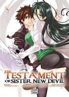 Couverture du livre « The testament of sister new devil Tome 5 » de Tetsuto Uesu et Miyakokasiwa et Nekosuke Okuma aux éditions Delcourt