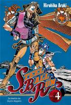 Couverture du livre « Jojo's bizarre adventure - saison 7 ; steel ball run Tome 4 » de Hirohiko Araki aux éditions Delcourt