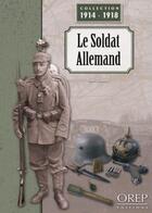 Couverture du livre « Le soldat allemand » de Thomas Yann aux éditions Orep
