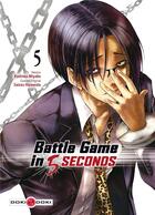 Couverture du livre « Battle game in 5 seconds Tome 5 » de Kashiwa Miyako et Saizo Harawata aux éditions Bamboo