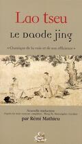 Couverture du livre « Le daode jing » de Lao-Tseu aux éditions Medicis Entrelacs
