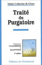 Couverture du livre « Traité du purgatoire (2e édition) » de De Genes aux éditions Emmanuel