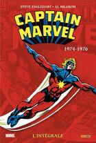 Couverture du livre « Captain Marvel : Intégrale vol.4 : 1974-1976 » de Jim Starlin et Al Milgrom et Steve Englehart aux éditions Panini