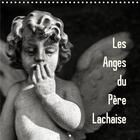 Couverture du livre « Les Anges du Père Lachaise (Calendrier mural 2020 300 × 300 mm Square) ; Balade toute en poésie au pays des anges du Père Lachaise. (Calendrier mensuel, 14 Pages ) » de Valerie Theninge aux éditions Calvendo