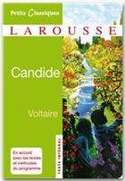 Couverture du livre « Candide » de Voltaire aux éditions Larousse