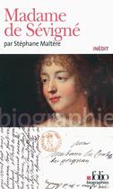 Couverture du livre « Madame de Sévigné » de Stephane Maltere aux éditions Gallimard