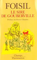 Couverture du livre « Le sire de gouberville - - preface *** no 159 » de Foisil Madeleine aux éditions Flammarion