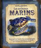 Couverture du livre « Explorama t.7 ; les animaux marins » de Phyllis Perry aux éditions Casterman