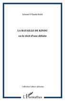 Couverture du livre « La bataille de kindu » de N'Sanda Buleli L. aux éditions Editions L'harmattan