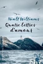 Couverture du livre « Quatre lettres d'amour » de Niall Williams aux éditions Heloise D'ormesson