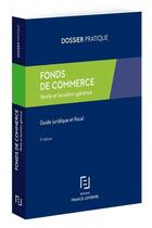 Couverture du livre « Fonds de commerce » de Redaction Efl aux éditions Lefebvre