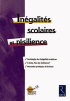 Couverture du livre « Inégalités scolaires et résilience » de  aux éditions Retz