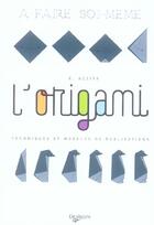 Couverture du livre « Origami pour tous (l) a faire soi meme » de Azzita aux éditions De Vecchi