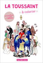 Couverture du livre « La toussaint à colorier » de Anne-Charlotte Larroque aux éditions Tequi