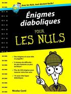 Couverture du livre « Énigmes diaboliques » de Nicolas Conti aux éditions First