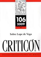 Couverture du livre « Sobre Lope de Vega » de Robert Jammes aux éditions Pu Du Midi