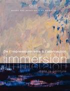 Couverture du livre « De l'impressionnisme à l'abstraction ; une immersion dans la peinture » de  aux éditions Orep