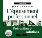 Couverture du livre « L'épuisement professionnel » de Jean Garneau aux éditions Stanke Alexandre
