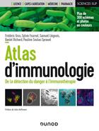 Couverture du livre « Atlas d'immunologie : de la détection du danger à l'immunothérapie » de Daniel Richard et Frederic Gros et Sylvie Fournel et Pauline Soulas-Sprauel et Samuel Liegeois aux éditions Dunod